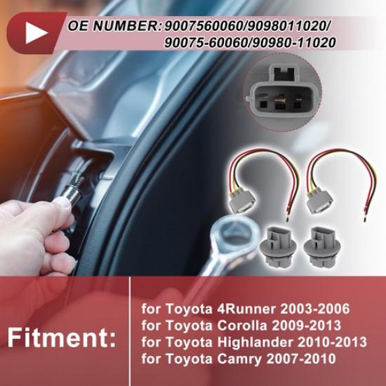 Разъем проводки указателя поворота фары для Toyota 4Runner 03-06 № 9007560060