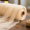 Тюль Ткань DIY Декор Свадебные Аксессуары Рождественская Вечеринка Мероприятие Прозрачная Сетчатая Ткань Элегантный Материал Скатерть Банты на Стулья Фон