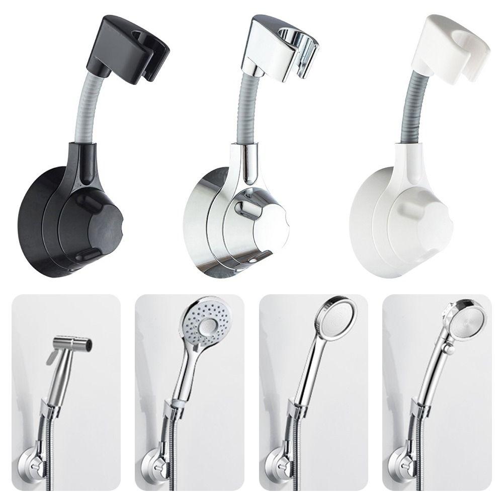 Adjustable No punching Replacement Bracket Shower Head Holder Sprinkler ledge Shower Rack