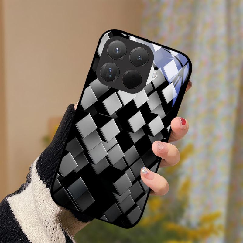 Роскошный Чехол из Закаленного Стекла Для Телефона Xiaomi 15TPro 15T Полное Покрытие Защитный Чехол Для Xiaomi 15 T Pro Xiaomi15T Fundas