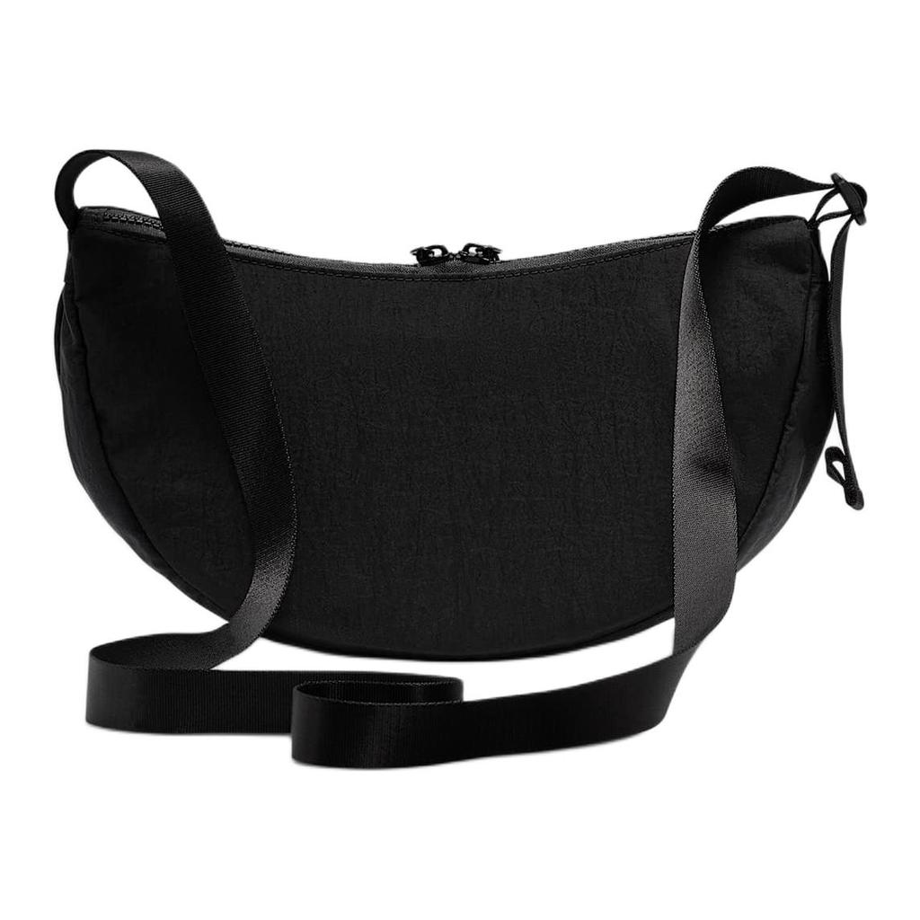 Nike Logo Zipper Nylon Shoulder Crossbody Bag Unisex Bags Black HQ4370010