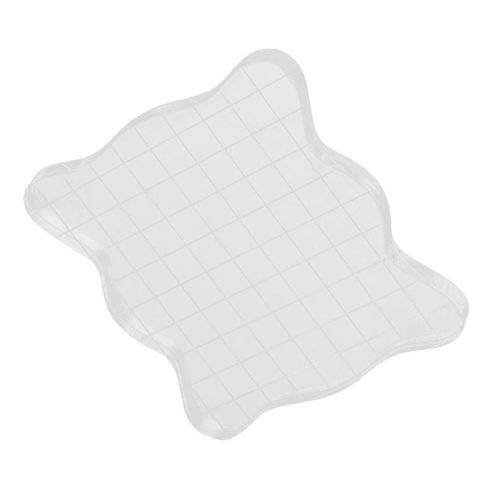 Acrylic Stamping Grid Block Scrapbooking Cards Stamping Tools(10 X 10cm)