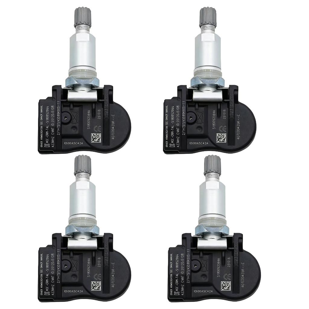 4 PCS Tire Pressure Monitor Sensor 407000435R 433MHz For Renault Fluence Laguna Latitude Megane Megane III Grandtour Scenic Zoe