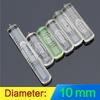 High Precision Glass Tube Horizontal Bubble Total Station Theodolite Accessories Spirit Level ZBubble Diameter 10mm