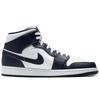 Air Jordan 1 Mid 'Obsidian White' Jordan 554724-174