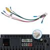 1pc 10Pin Rear View Backup Camera RCA Input Cable For Android Car Stereo Radio