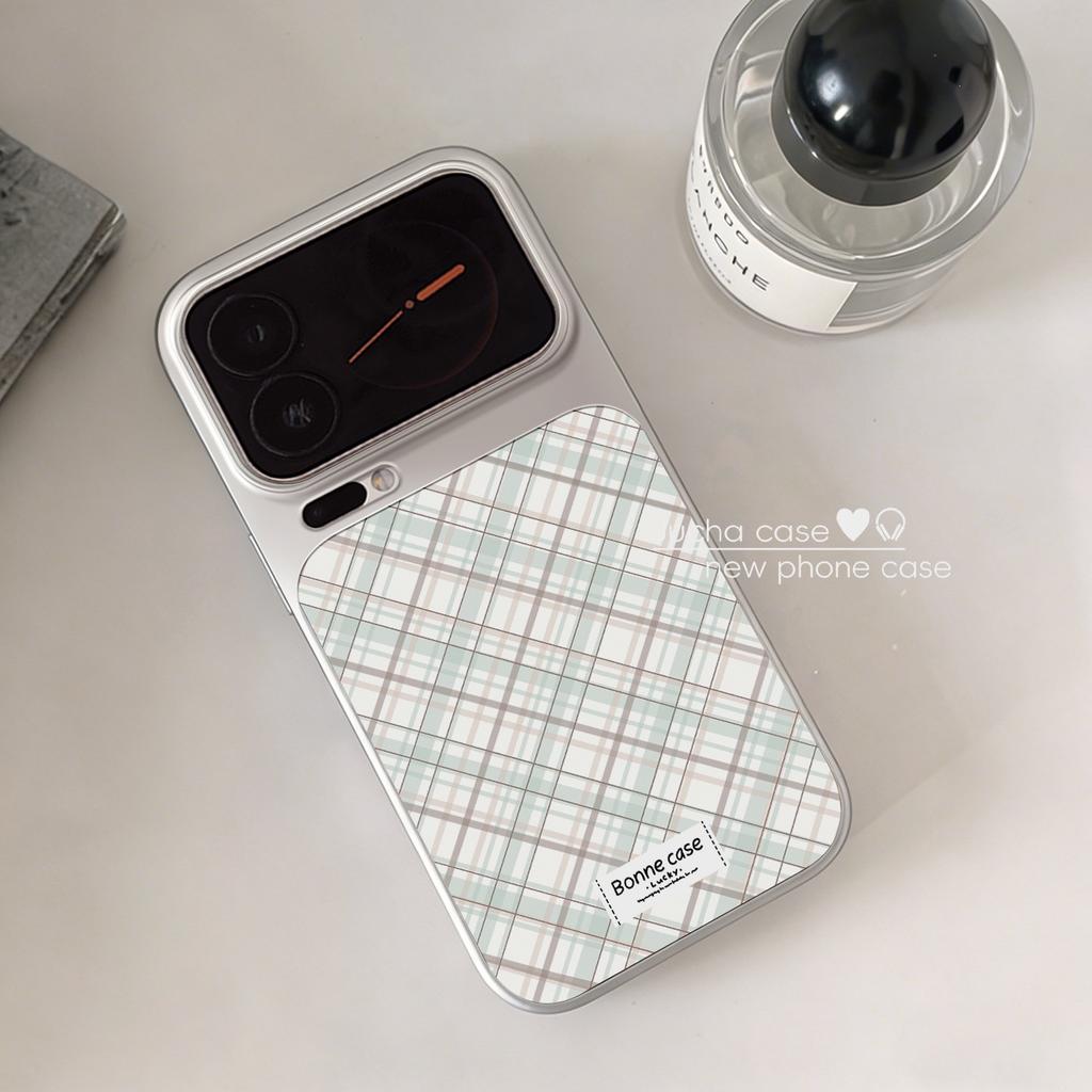 Применимо к чехлу для мобильного телефона Xiaomi 11promax модный новый Xiaomi полностью закрывающий край 11 креативный противоударный зелено-коричневый клетчатый