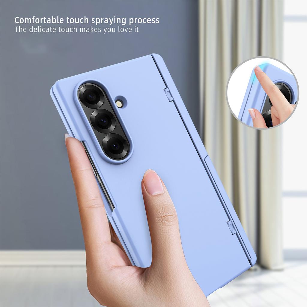 For Samsung Galaxy Z Fold7 5G Case Kickstand Hard PC Phone Cover with Screen Film