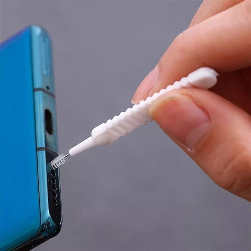 ABIJ-Anti-Clogging Mini Brush Cleaner For For 4,Tablet Camera 13-Pack Phone Charge Port Cleaning Tool Kit