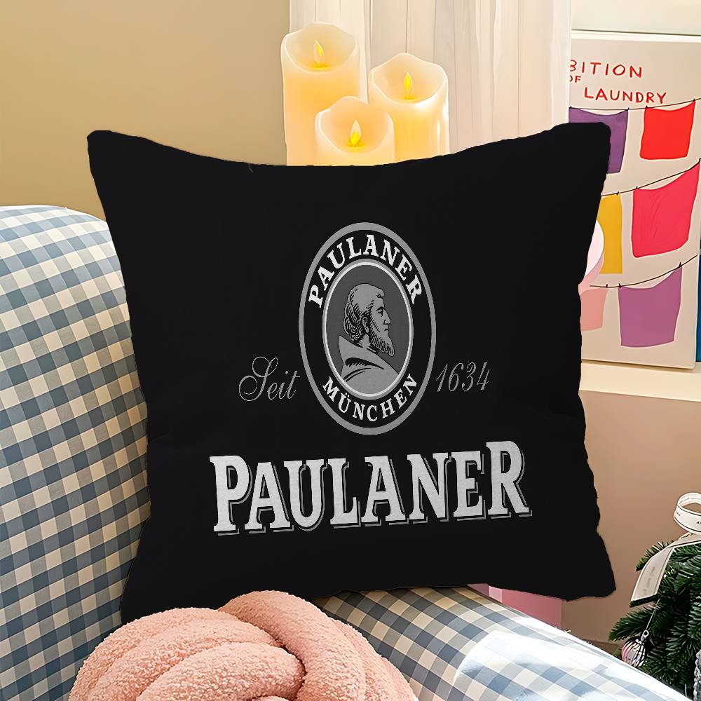 German Beer PPaulaner Cushion Cover Decorative Pillow Sofa Home Decor case pillow cases