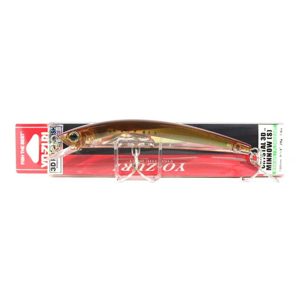 Yo Zuri 3D Тонущая приманка Crystal Minnow 130 мм F1150-RBK (2152)