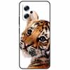 Чехол для Xiaomi Poco X4 GT 6,6'' Кот Волк ТПУ Силикон Мягкий Coque Fundas для Poco X4 GT 5G Чехол Черный Край Милый PocoX4 X 4 GT