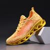 Fashion Summer Fashion Yellow Athletic Shoes Men Breathable Mesh Men Running Sneakers Unisex Outdoor Platform Sport Shoes Men Trainers