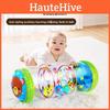 Drum Rattle Inflation Roller For Early Learning Cognitive Motor Skills Toys