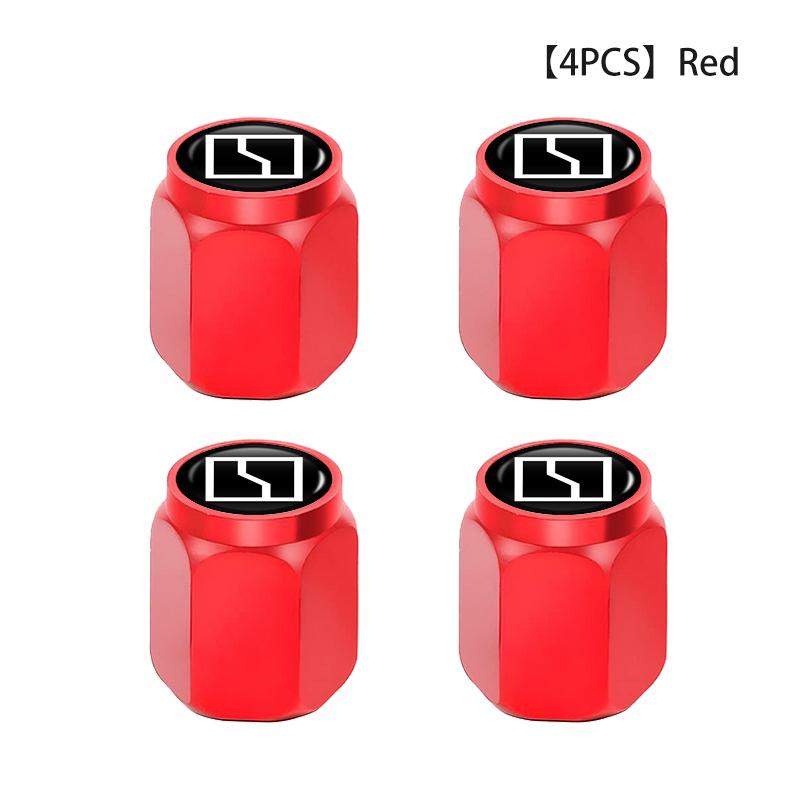 4pcs Car Wheel Tire Valve Protection Cap Theftproof Tyre Stem For Zeekr 001 009 007 MIX X 7X Krypton 003 7X 2024 2025 X EV 2023