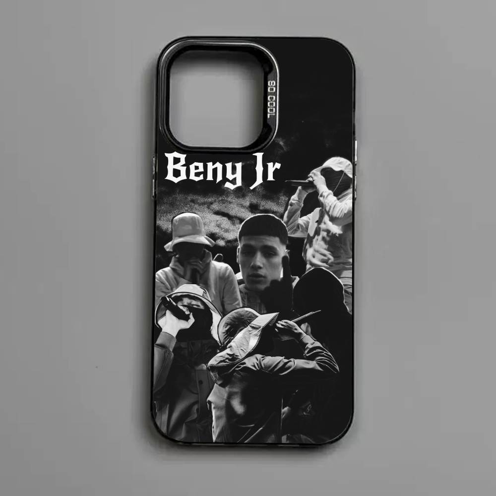 Чехол для телефона рэпера B-BENY JR Для iPhone 17 Air 16 e 15 14 13 12 11 Pro Max Plus Mini SE 2020 2022 Задняя сторона Противоударная Матовая Крышка