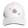 Tahiti Map with Tahitian Flag Baseball Cap Streetwear Golf Wear Bobble Hat designer cap Unisexs Baseball Womens