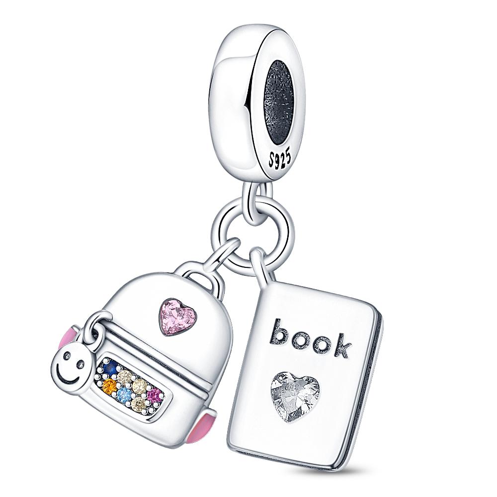 Copper Firefly Charms Evil Eye Air Balloon Blue Charms Fit Original Bracelet Beads For Jewelry Making