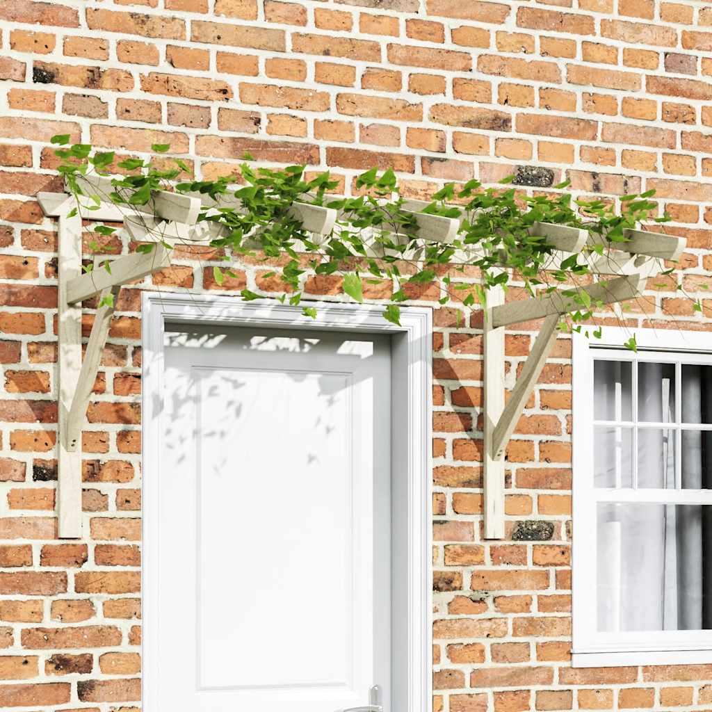 Door Canopy 150 x 100 x 100 cm Solid Pine Wood