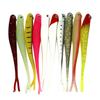 10Pcs/Lot Multicolor Soft Plastic 3D Eyes Lures 13cm Fishing Baits Tackle Tools
