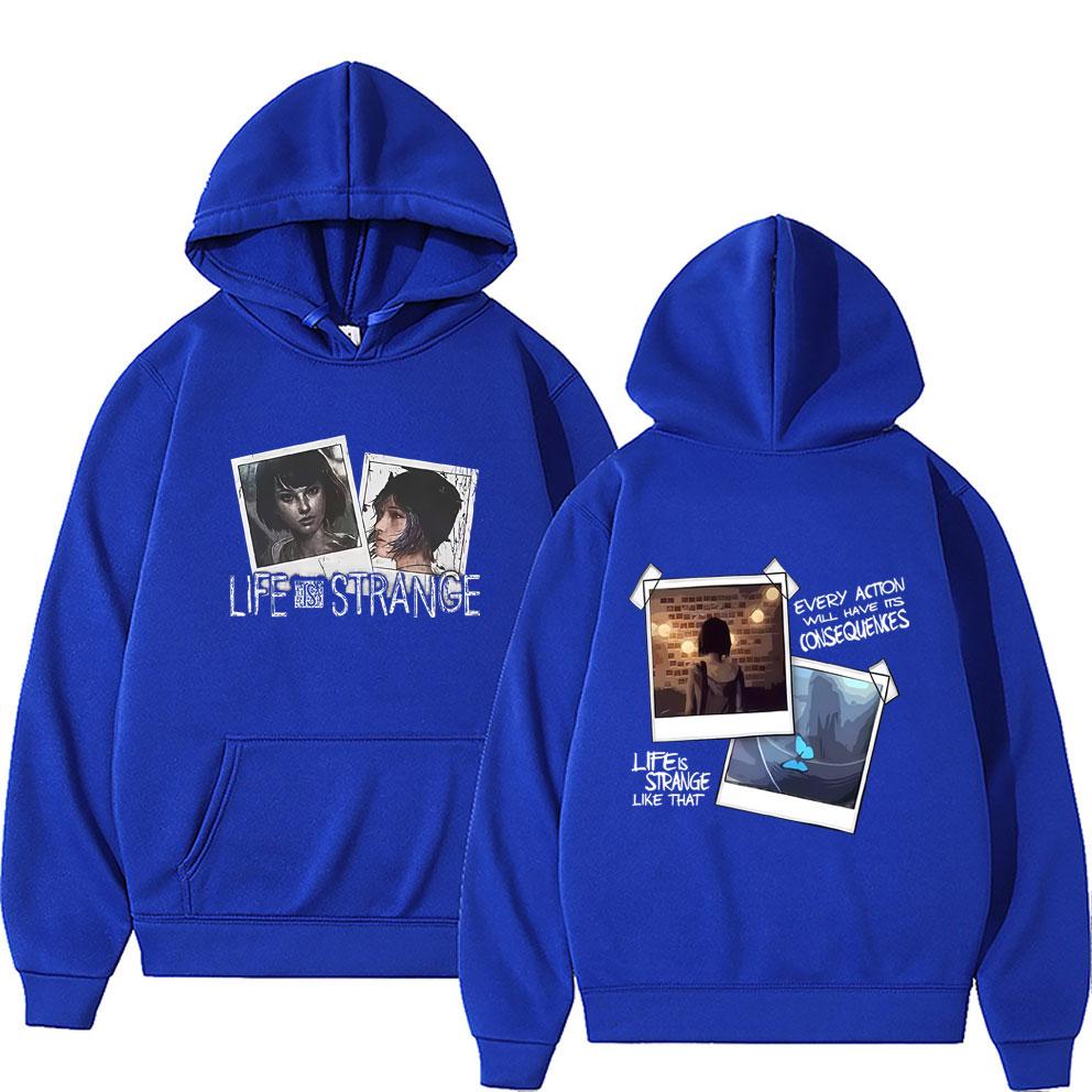 Hot Sale Game Life Is Strange Hoodie Unisex Casual Oversized Pullover Hoodies Unisex Player Lover Cosplay Hooded Sweatshirt