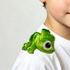 Новая Плюшевая Игрушка Хамелеон Паскаль из Рапунцель Лежащая на Плече Набитая Кукла Плюшевые Игрушки Кавайный Декор Паскаль Подарки на День Рождения Мальчикам Девочкам