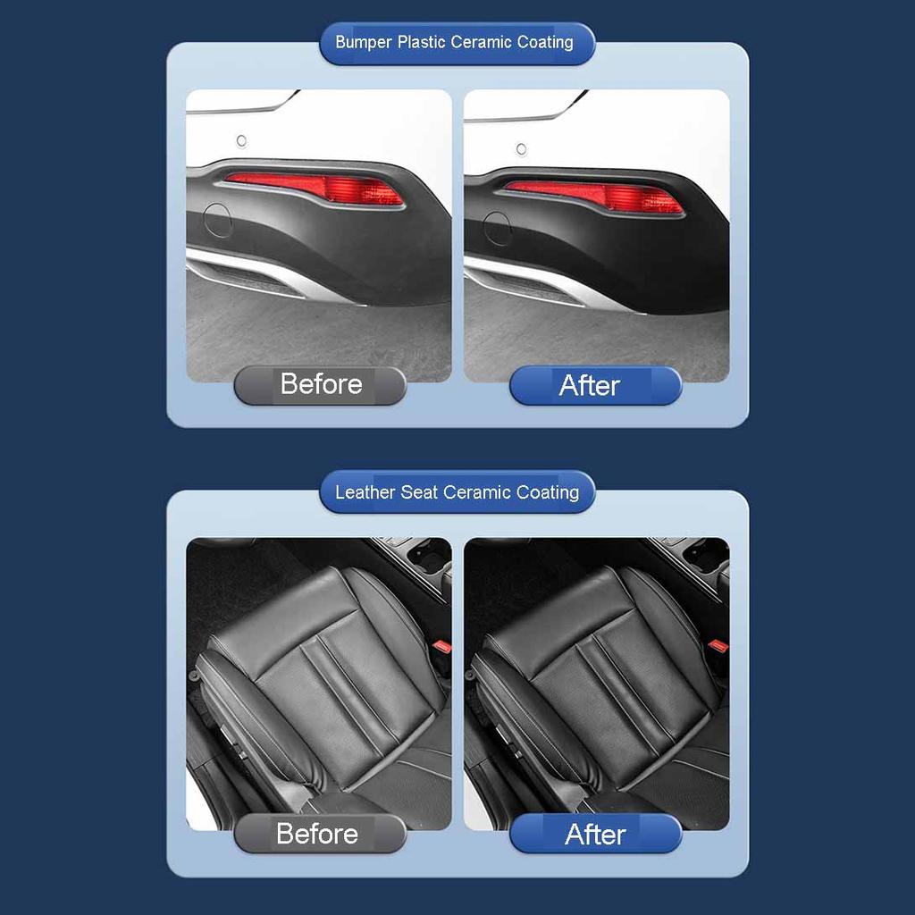 Восстановитель пластика и керамическое покрытие Очиститель пыли для отделки приборной панели салона автомобиля, Полироль и защитное средство от пыли для винила, резины