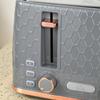 1.7L 3000W Fast Boil Kettle & 4 Slice Toaster Set, Kettle and Toaster Set with 7 Browning Controls, Crumb Tray, Grey