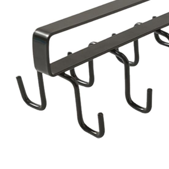 1/2 шт. Подставка для кухонной утвари Углеродистая сталь Вентилируемая конструкция Высокая грузоподъемность Подставка для утвари Подвесной органайзер для шкафа