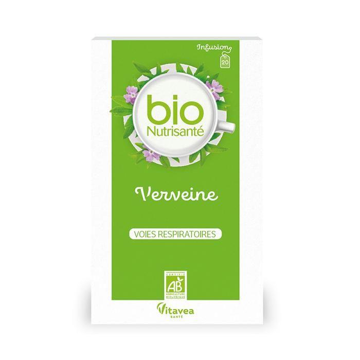Nutrisanté Infusion Bio Verveine 20 sachets