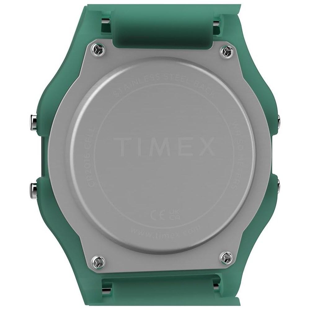 TIMEX Кварцевые часы T80 TW2Y34100 Унисекс Водонепроницаемость 30M Акриловый Зеленый Циферблат