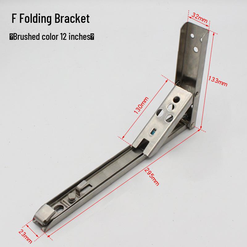Dinite Heavy-Duty Folding Triangle Shelf Bracket