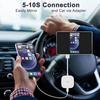 Wired Carplay Mirroring Dongle Smooth Play Smart Adaptive Plug and Play for IOS Devices Carplay Mirroring (Square)