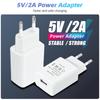 HdoorLink 5V/2A USB Charger For Xiaomi Huawei Wall Charging Travel Adapter Phone Power Adapter Universal Mobile Phone Charger With US/EU