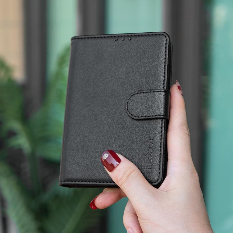 Litchi Texture RFID Anti-Theft PU Leather Wallet Phone Case For iPhone Duo