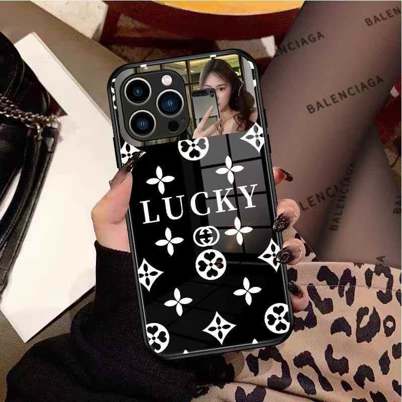 Роскошный модный зеркальный чехол из закаленного стекла для iPhone 16 15 14 13 12 11 Pro Max Plus, противоударный чехол