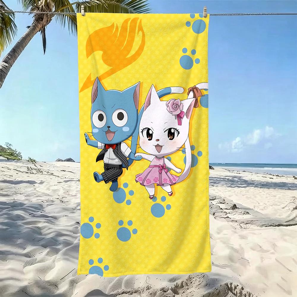 Fairy Tail Towel Five-Star Hotel Quality Eco-Friendly Ultra Soft Thick Towels & Beach Towels