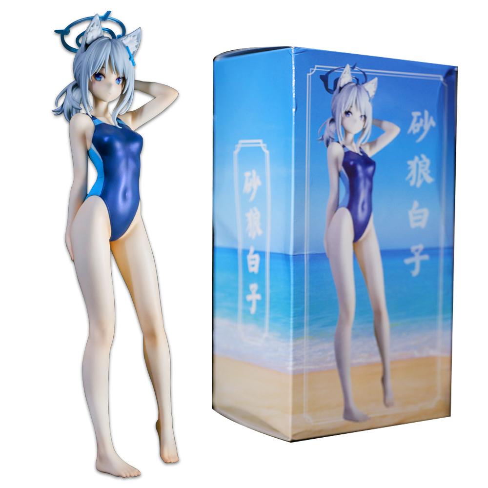 23 см Аниме Игра Azur Lane Сунаоками Сироко Купальник Дэдпул Аниме Модель Игрушка Стоячая Поза Подарок Коллекция Фигурка Действия