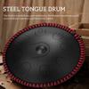 6 Inch 11-Tone D-Key Hand Pan Drums with Drumsticks Percussion Drummers Drum Musical Instrument 15 Inch 9-Tone Steel Tongue Drum