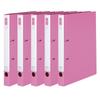 KOKUYO File Ring File Slim A4 Vertical 220 Sheets Capacity 2 Holes Pink 5 Book Set F-URF430PX5