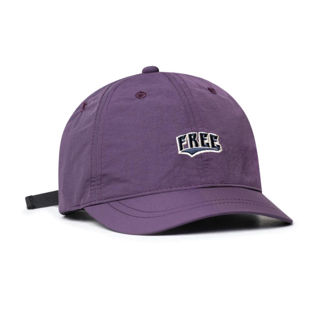 Quick-Drying Men Peaked Cap Japanese Casual Visor Hat Simple Short Brim Baseball Cap Women