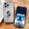 Чехол для телефона L-Leo M-Messi для iPhone 17,16,15,14,13,12,11 Plus,Pro Max,XS,Мягкий силиконовый черный чехол