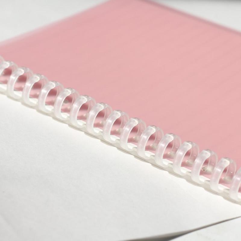 5 шт., 30 отверстий, пластиковые переплетные кольца, пружинные спиральные кольца, канцелярские товары