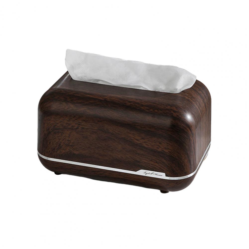 Magnetic Opening Tissue Holder Smooth Paper Pull Tissue Box Magnetic Tissue Box Dispenser with Automatic Lifting Spring for Home