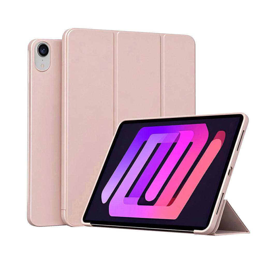 Чехол для iPad Mini 7 A17 Pro / iPad Mini 6 8,3 дюйма, 7-го/6-го поколения, Магнитная Smart Cover с откидной крышкой, Мягкая силиконовая задняя крышка
