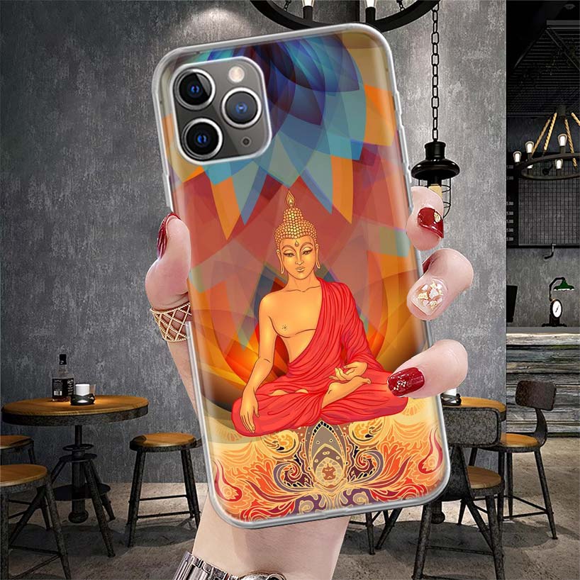 Гаутама Будда Будха Вера Мягкий Чехол Для Телефона Для IPhone 11 17 Air 16E 16 Pro Max 15 + 14 Plus 13 Mini 12 Apple 7 SE 8 Fundas Coqu
