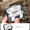 Защитный чехол для AirPods Pro 3 и 2 - Чехол-раскладушка для Bluetooth-наушников Apple, Защита от падений, Совместимость с 4-м поколением