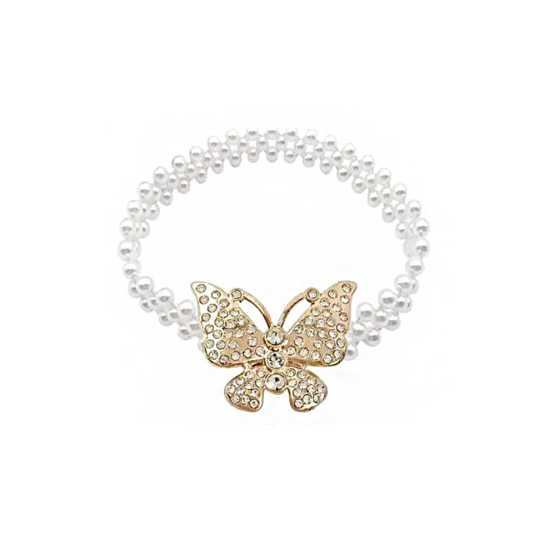 2 шт. эластичные современные ремни для штор, практичные бабочки, оригинальная пряжка для штор, не требующая перфорации, жемчуг