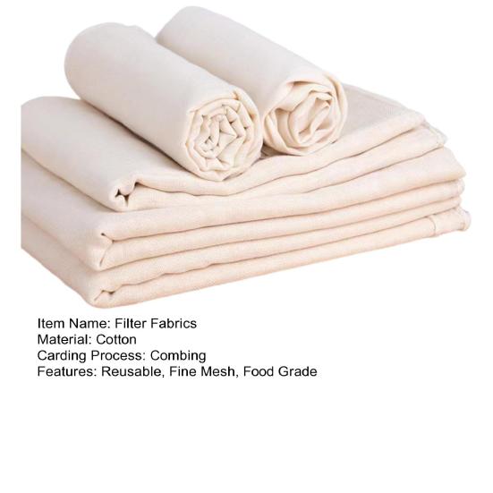 10Pcs Cotton Tofu Cloth Hemmed Square Cheese Cloth Reusable Fine Mesh Food Strainer Cloth Unbleached