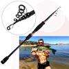 Portable Fishing Pole Carbon Fiber Fishing Rods Spinning Lure Rod Outdoor Travel Fishing Poles